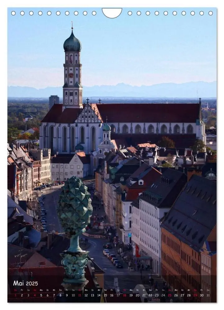 Bild: 9783457043233 | Schwabenmetropole Augsburg (Wandkalender 2025 DIN A4 hoch),...