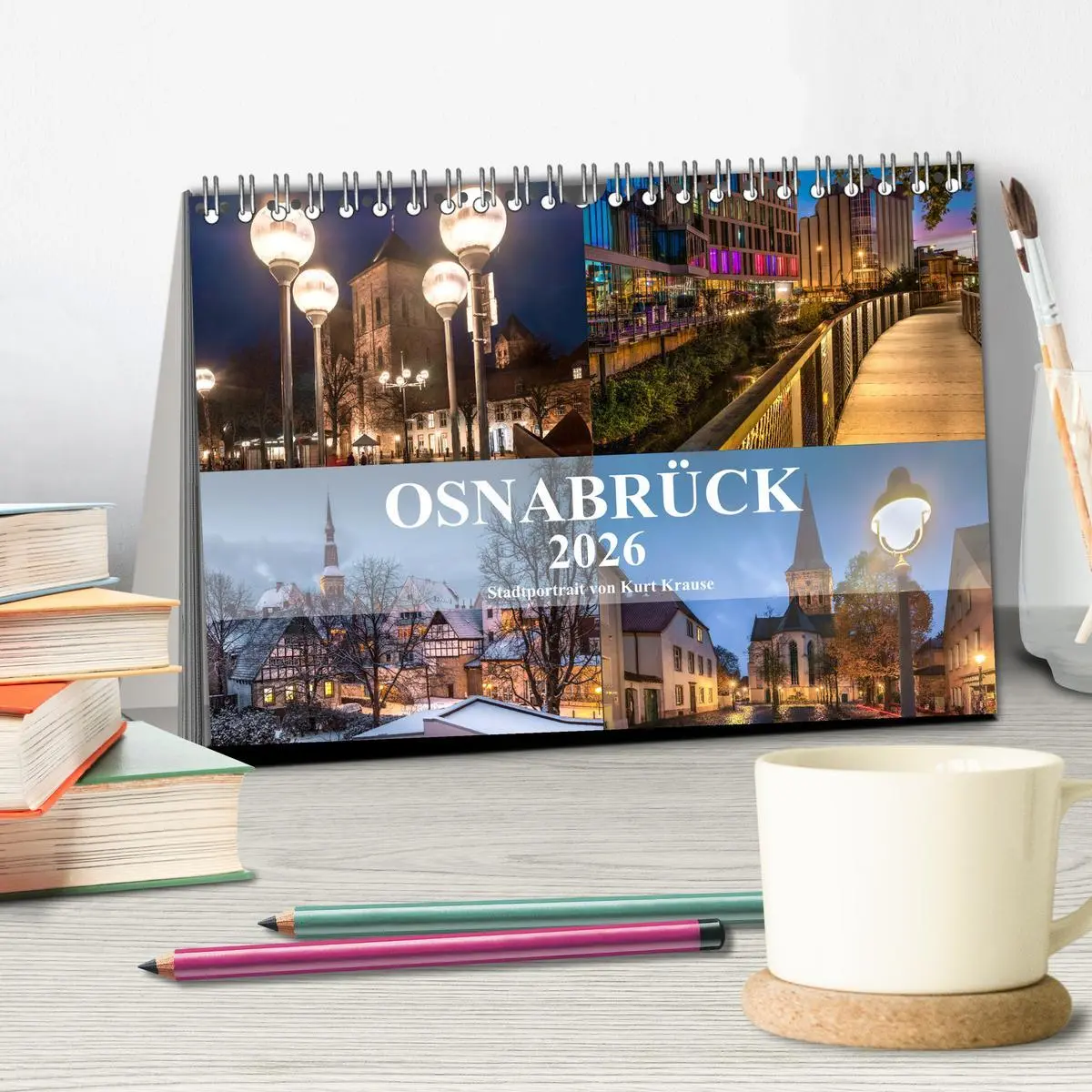 Bild: 9783457803233 | Stadtportrait Osnabrück (Tischkalender 2026 DIN A5 quer), CALVENDO...