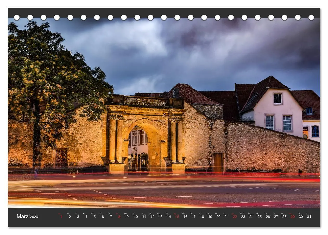 Bild: 9783457803233 | Stadtportrait Osnabrück (Tischkalender 2026 DIN A5 quer), CALVENDO...