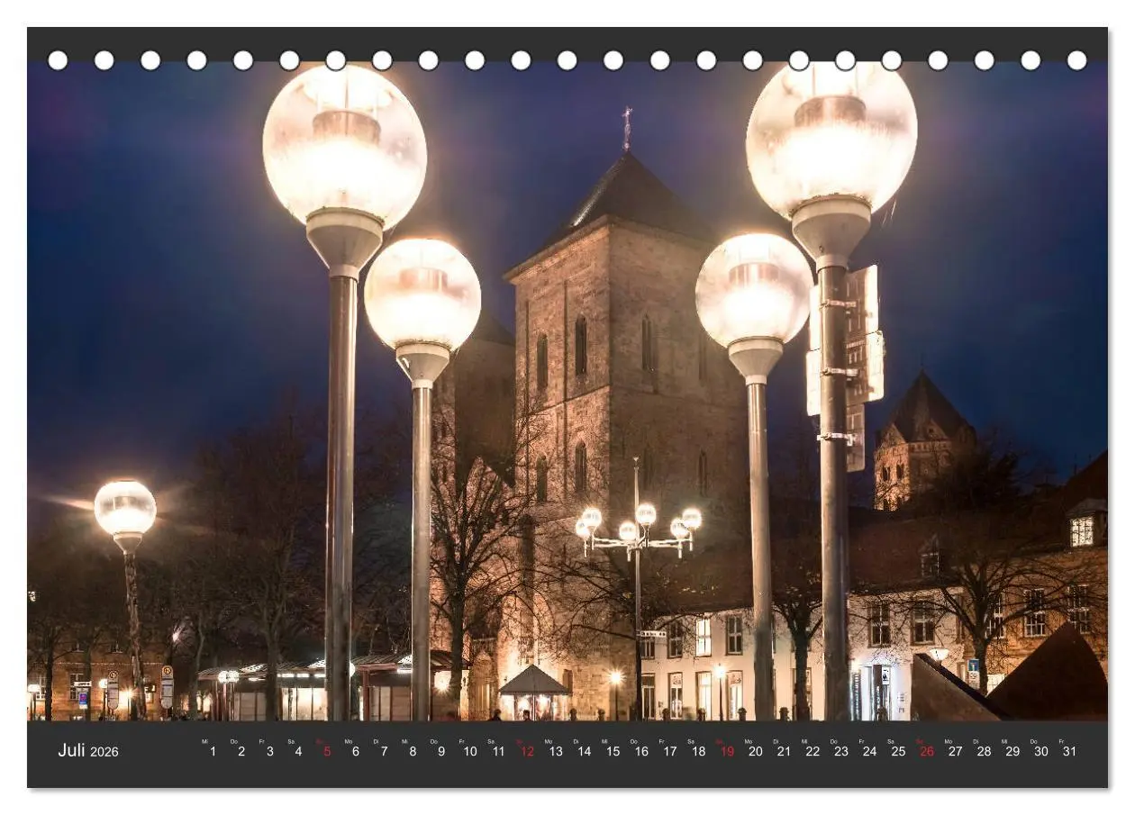 Bild: 9783457803233 | Stadtportrait Osnabrück (Tischkalender 2026 DIN A5 quer), CALVENDO...