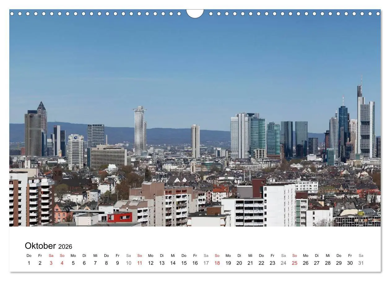 Bild: 9783516063233 | Frankfurt Skyline von Petrus Bodenstaff (Wandkalender 2026 DIN A3...