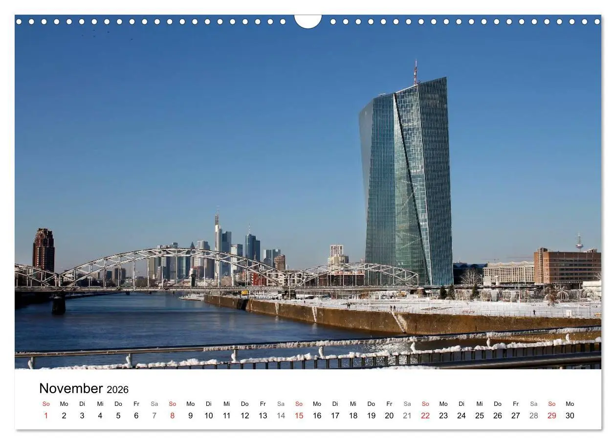 Bild: 9783516063233 | Frankfurt Skyline von Petrus Bodenstaff (Wandkalender 2026 DIN A3...