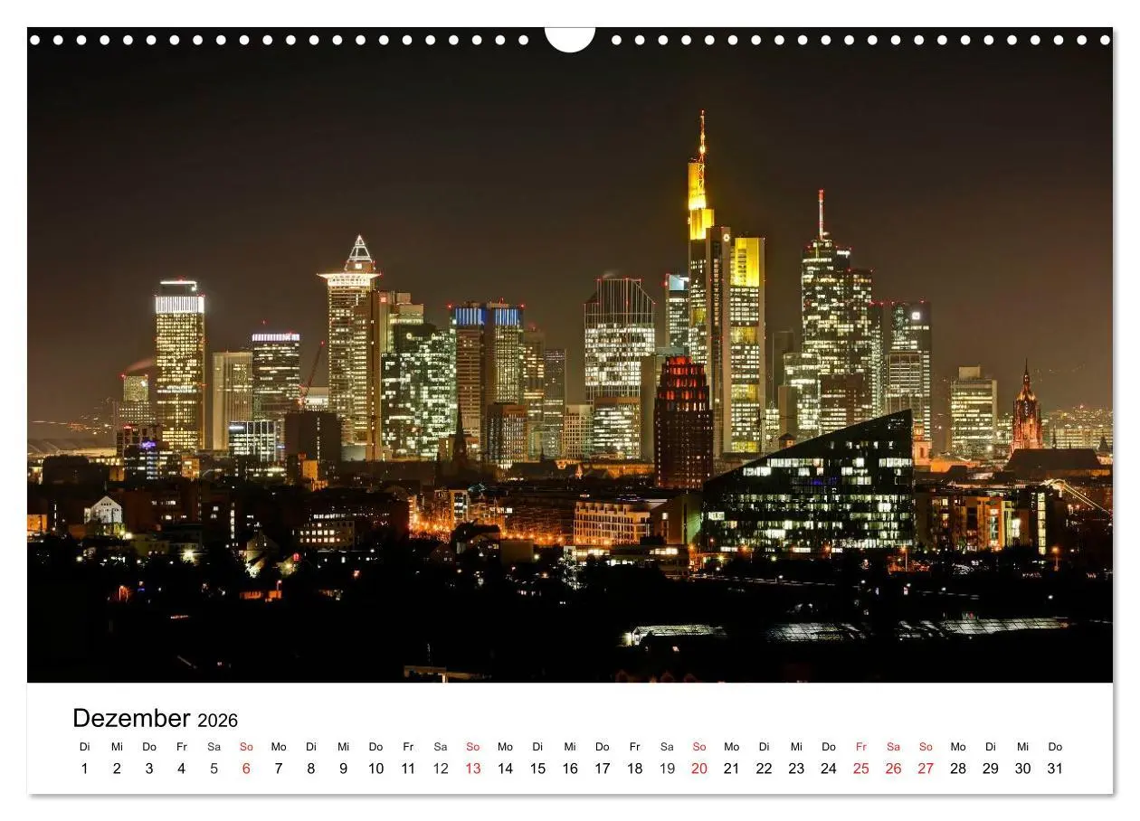 Bild: 9783516063233 | Frankfurt Skyline von Petrus Bodenstaff (Wandkalender 2026 DIN A3...