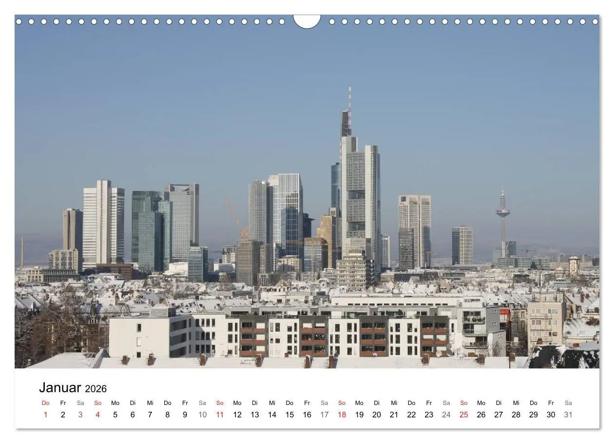 Bild: 9783516063233 | Frankfurt Skyline von Petrus Bodenstaff (Wandkalender 2026 DIN A3...