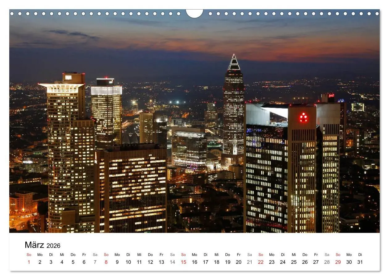 Bild: 9783516063233 | Frankfurt Skyline von Petrus Bodenstaff (Wandkalender 2026 DIN A3...