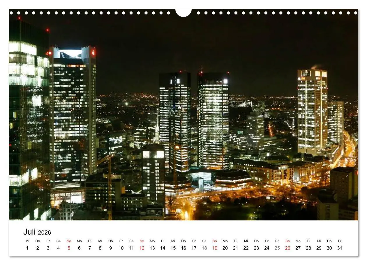 Bild: 9783516063233 | Frankfurt Skyline von Petrus Bodenstaff (Wandkalender 2026 DIN A3...