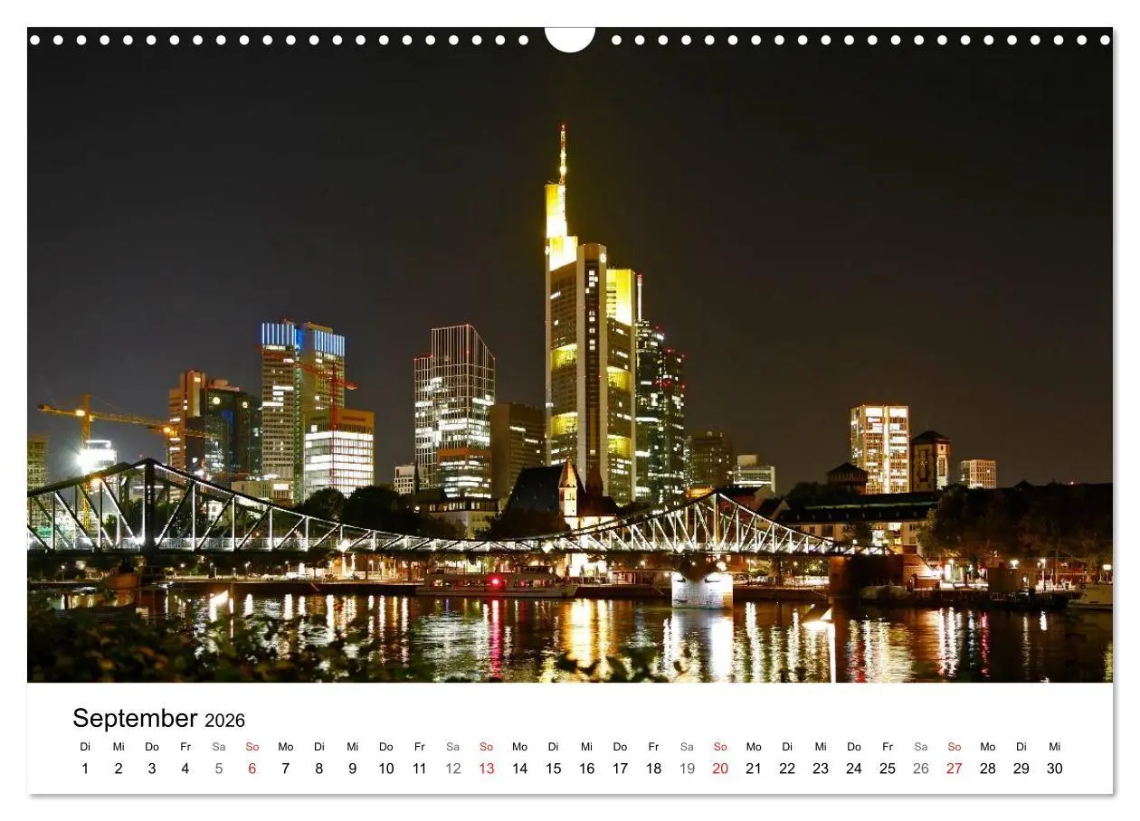 Bild: 9783516063233 | Frankfurt Skyline von Petrus Bodenstaff (Wandkalender 2026 DIN A3...