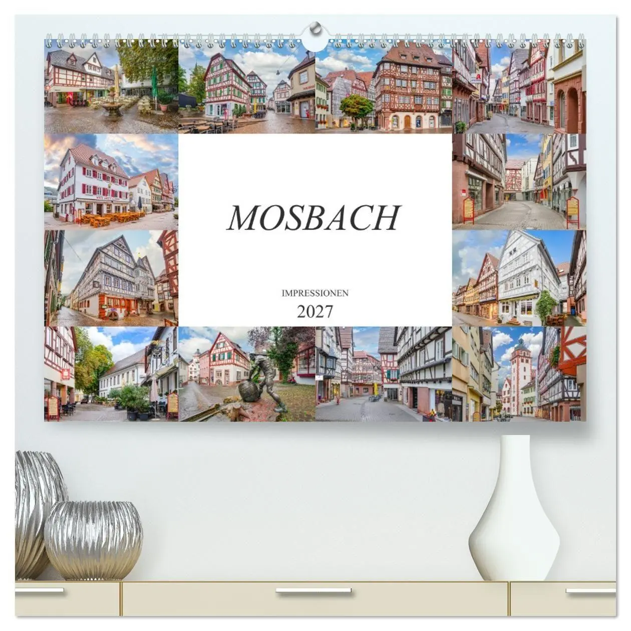 Cover: 9783569603233 | Mosbach Impressionen (hochwertiger Premium Wandkalender 2027 DIN A2...