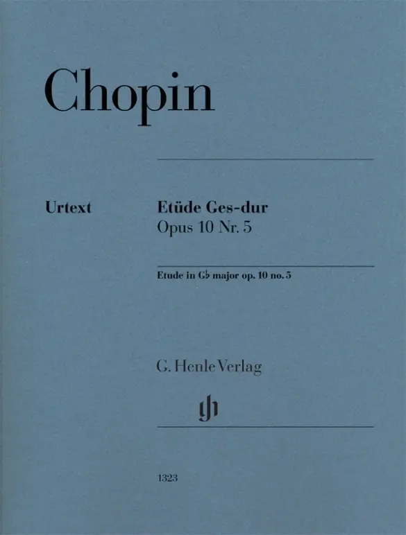 Cover: 9790201813233 | Frédéric Chopin - Etüde Ges-dur op. 10 Nr. 5 | Ewald Zimmermann | Buch