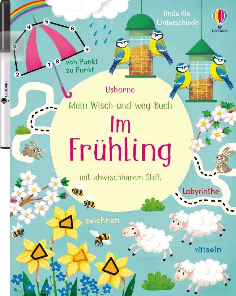 Cover: 9781035703333 | Mein Wisch-und-weg-Buch: Im Frühling | Kirsteen Robson | Taschenbuch