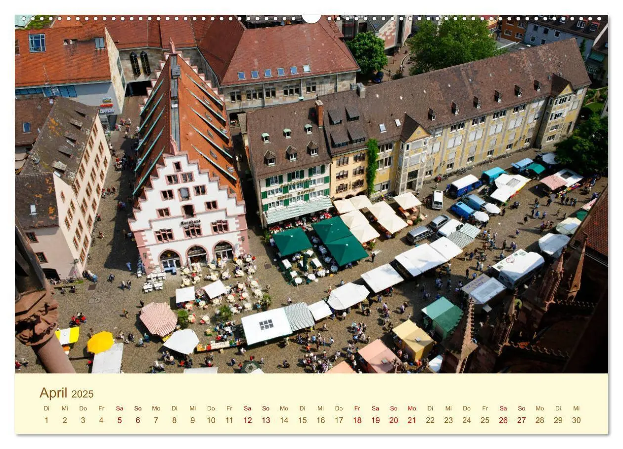Bild: 9783435183333 | Freiburg Perle im Breisgau (hochwertiger Premium Wandkalender 2025...