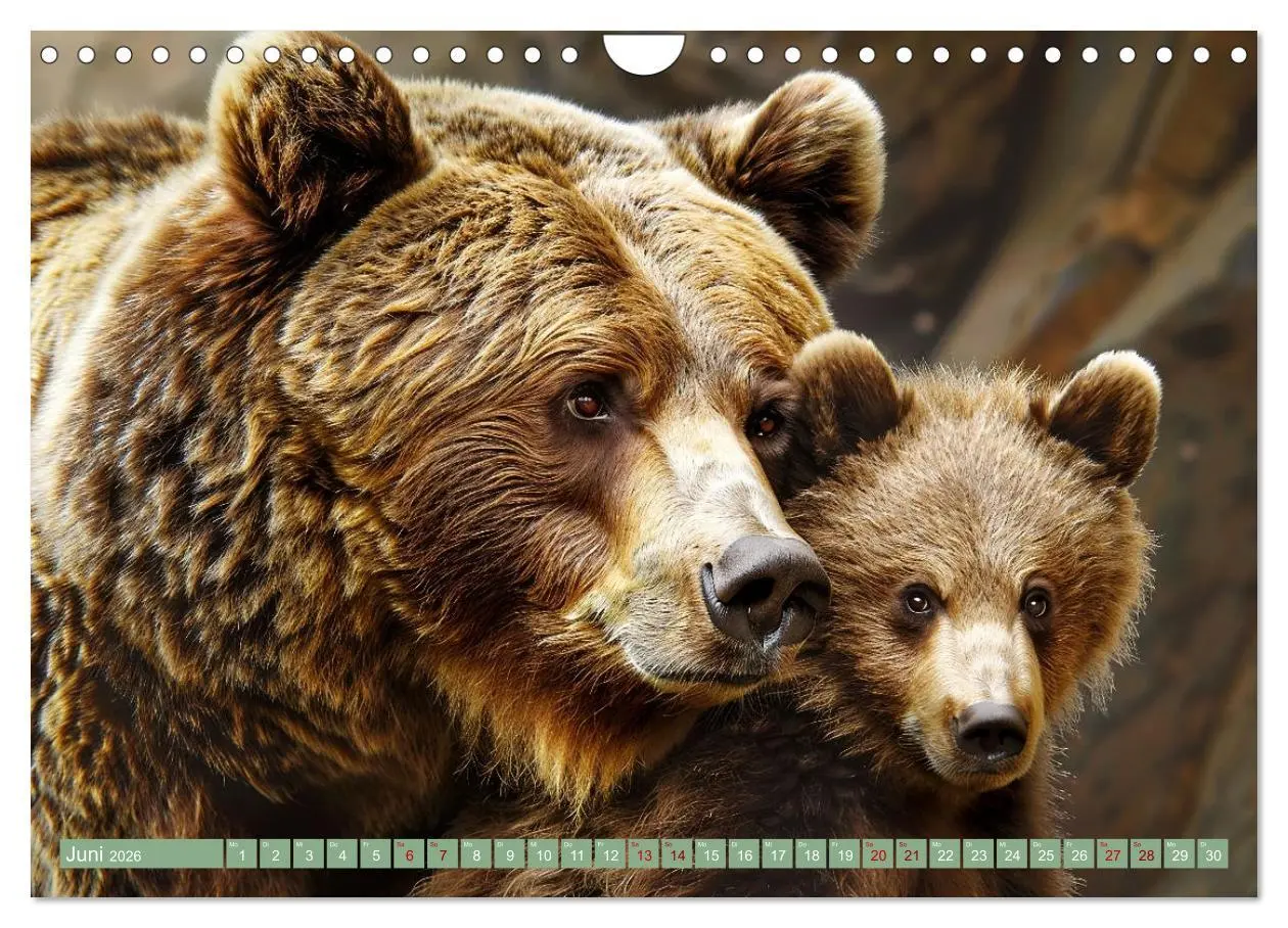 Bild: 9783457343333 | Tierkinder des Nordens (Wandkalender 2026 DIN A4 quer), CALVENDO...