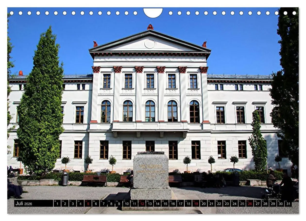 Bild: 9783516123333 | Weimar 2026 (Wandkalender 2026 DIN A4 quer), CALVENDO Monatskalender