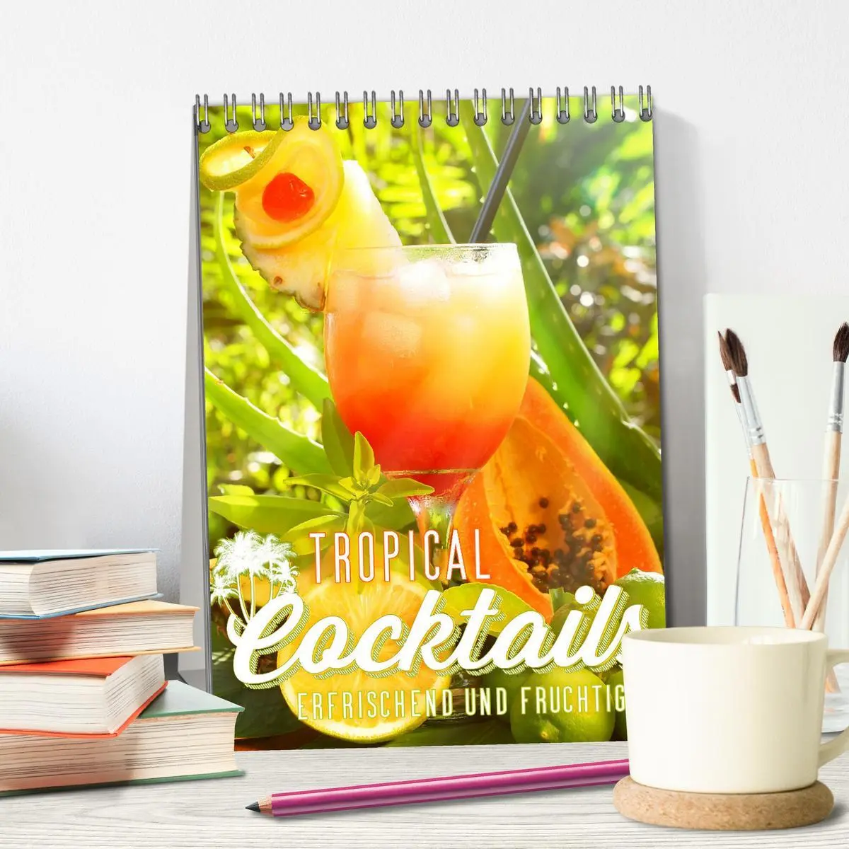 Bild: 9783516363333 | Tropical Cocktails - Erfrischend und fruchtig (Tischkalender 2026...