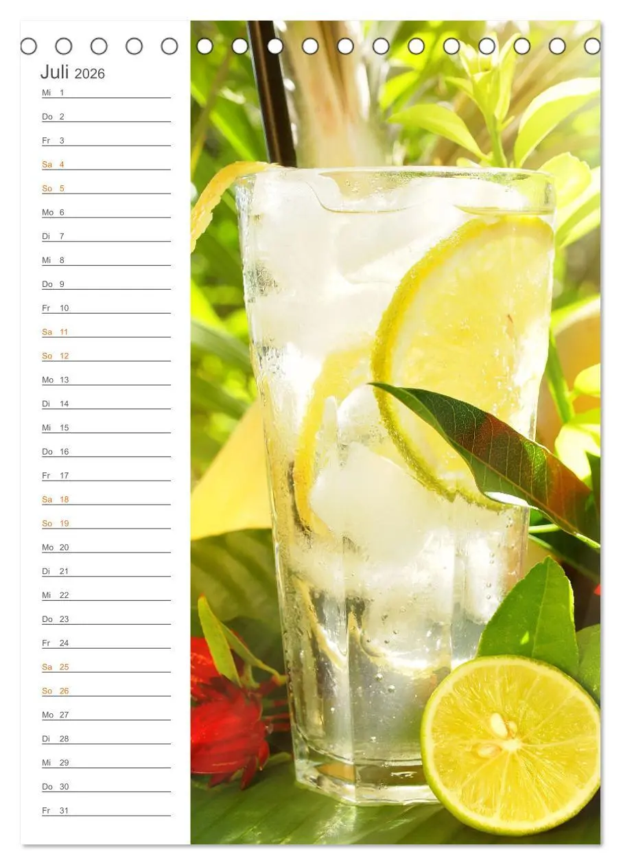 Bild: 9783516363333 | Tropical Cocktails - Erfrischend und fruchtig (Tischkalender 2026...