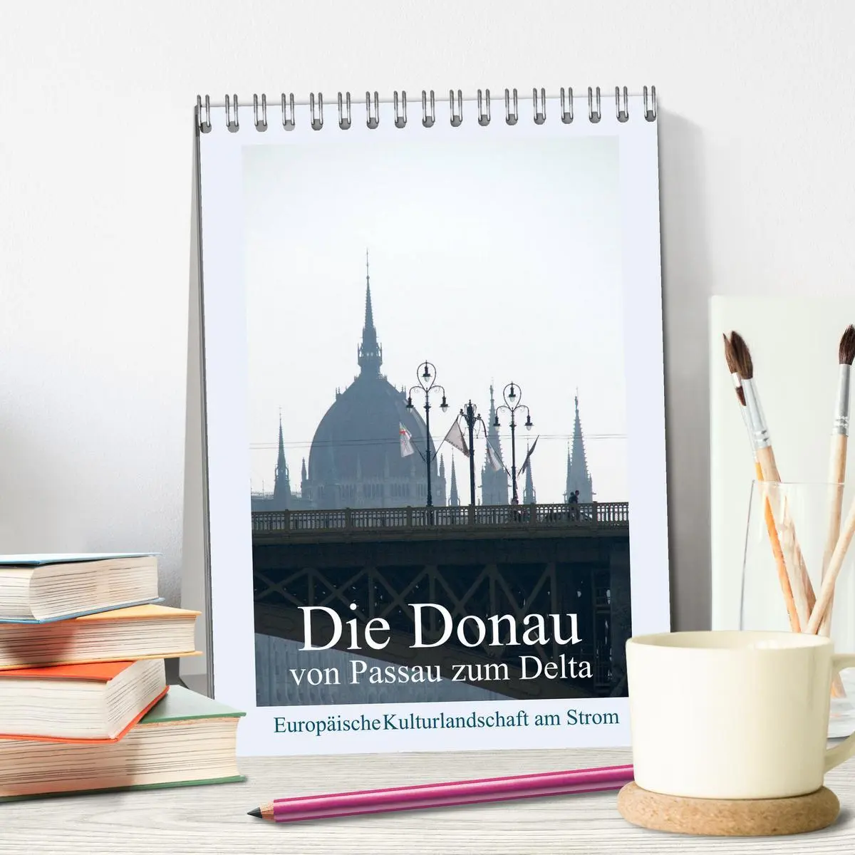 Bild: 9783516433333 | Die Donau von Passau zum Delta (Tischkalender 2026 DIN A5 hoch),...