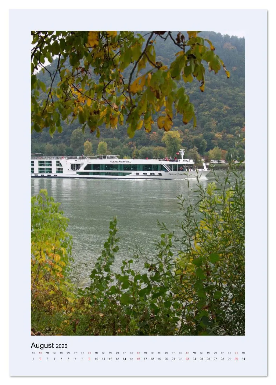 Bild: 9783516433333 | Die Donau von Passau zum Delta (Tischkalender 2026 DIN A5 hoch),...