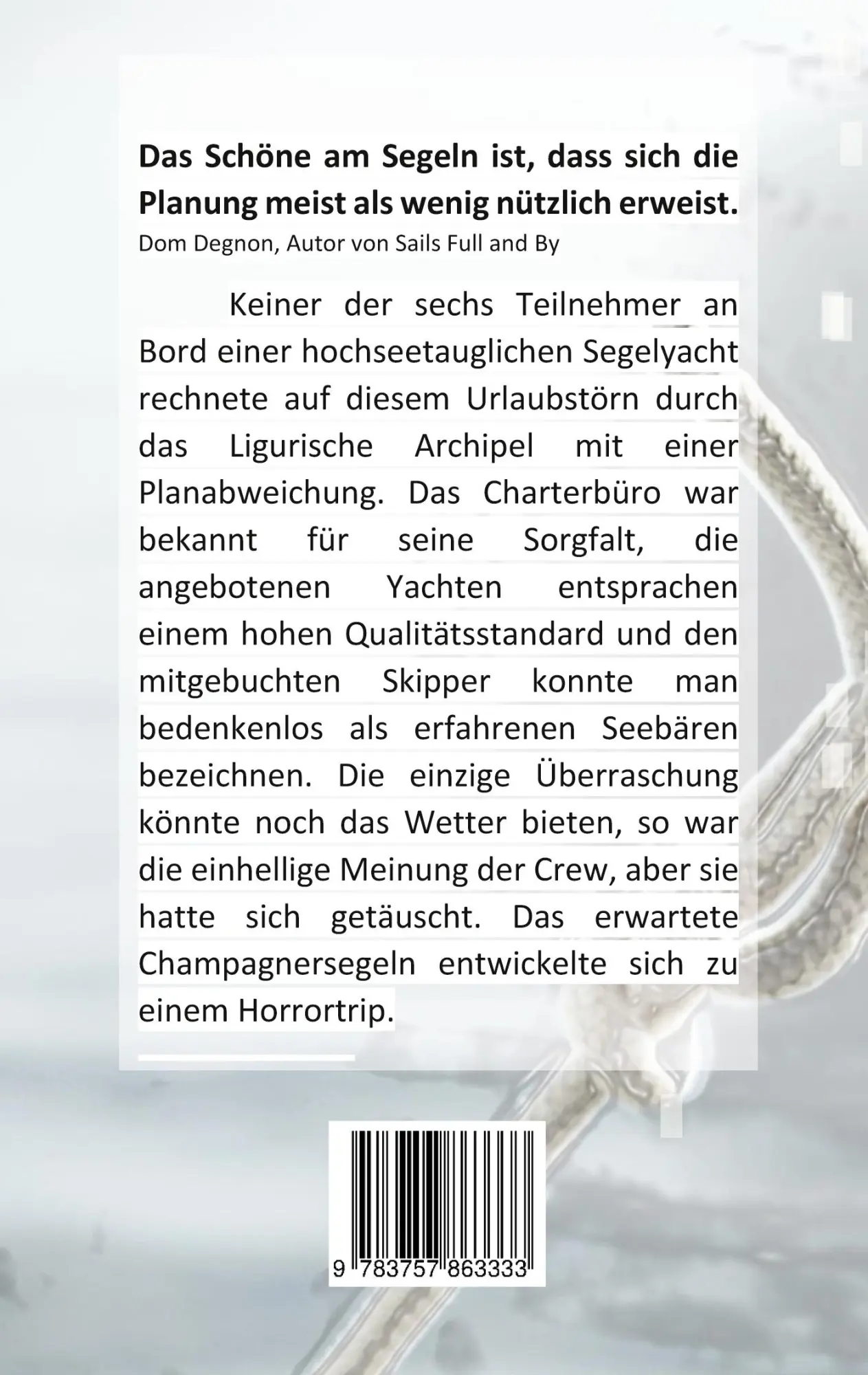 Rückseite: 9783757863333 | Aufgekreuzt | Kriminalroman | Heiner von Einfeld | Buch | 222 S.