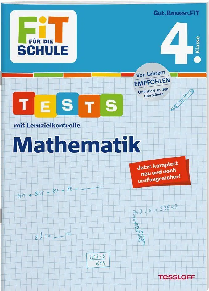 Cover: 9783788623333 | Tests mit Lernzielkontrolle - Mathematik 4. Klasse | Julia Meyer