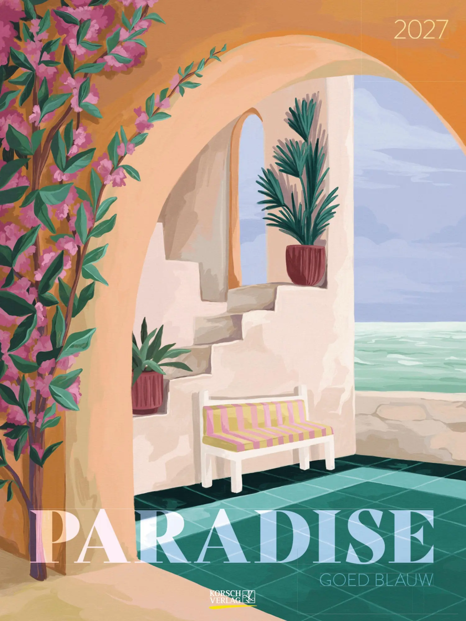 Cover: 9783819303333 | Paradise 2027 | Verlag Korsch | Kalender | 14 S. | Deutsch | 2027