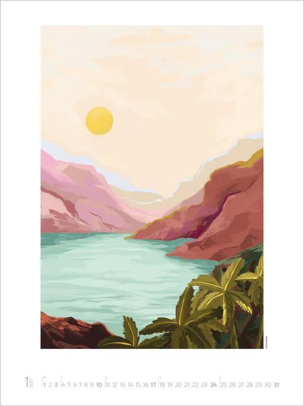 Bild: 9783819303333 | Paradise 2027 | Verlag Korsch | Kalender | 14 S. | Deutsch | 2027