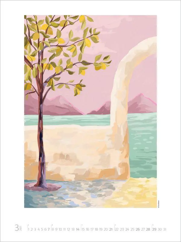 Bild: 9783819303333 | Paradise 2027 | Verlag Korsch | Kalender | 14 S. | Deutsch | 2027