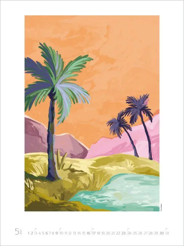Bild: 9783819303333 | Paradise 2027 | Verlag Korsch | Kalender | 14 S. | Deutsch | 2027
