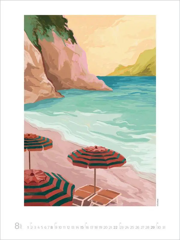 Bild: 9783819303333 | Paradise 2027 | Verlag Korsch | Kalender | 14 S. | Deutsch | 2027