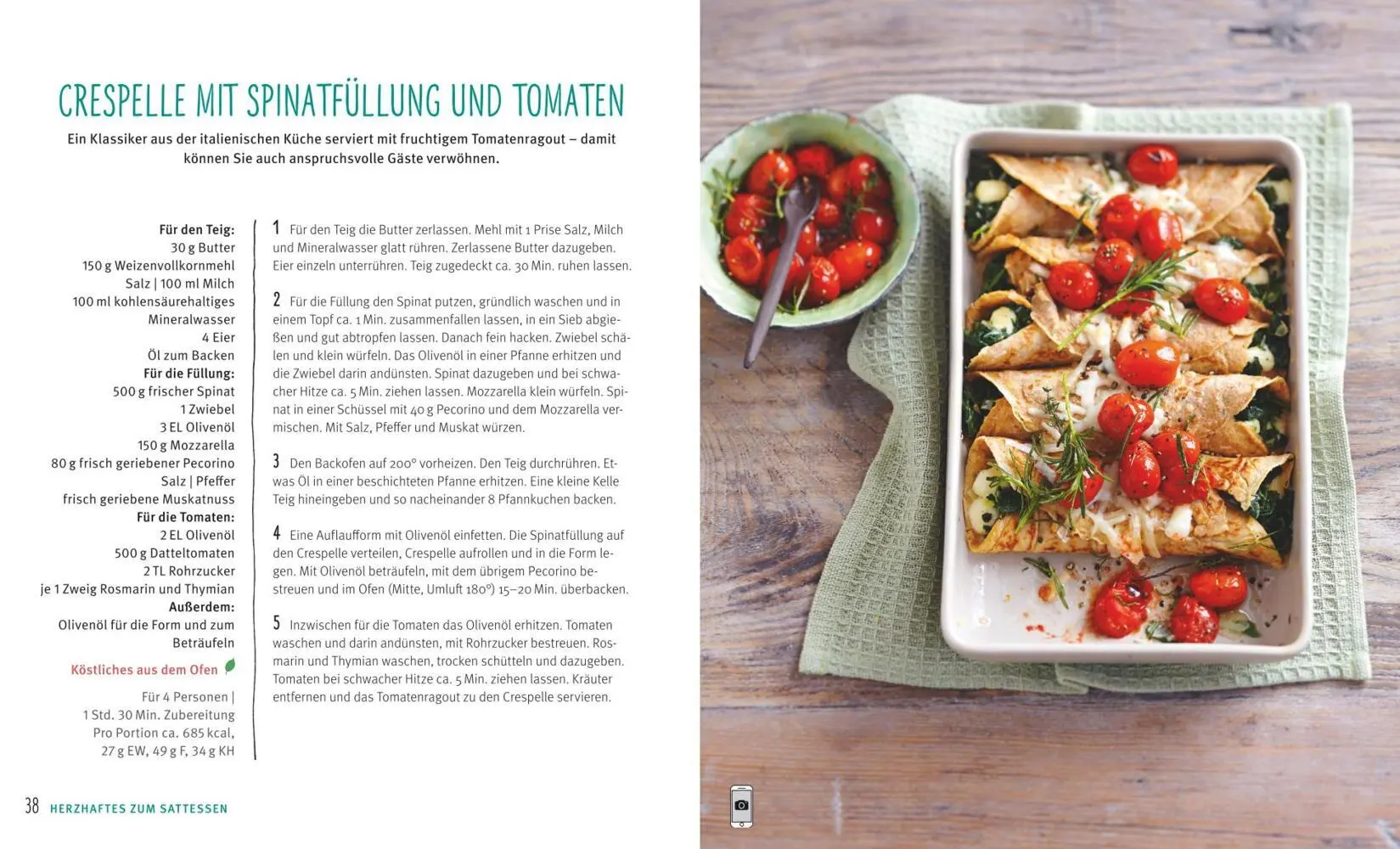 Bild: 9783833853333 | Pfannkuchen | Fein gefüllt und schnell gerollt | Christa Schmedes