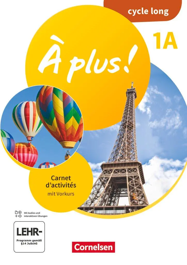 Cover: 9783061233433 | À plus ! Ausgabe 2020 - Band 1 - Lernjahr 1 - 1A cycle long -...