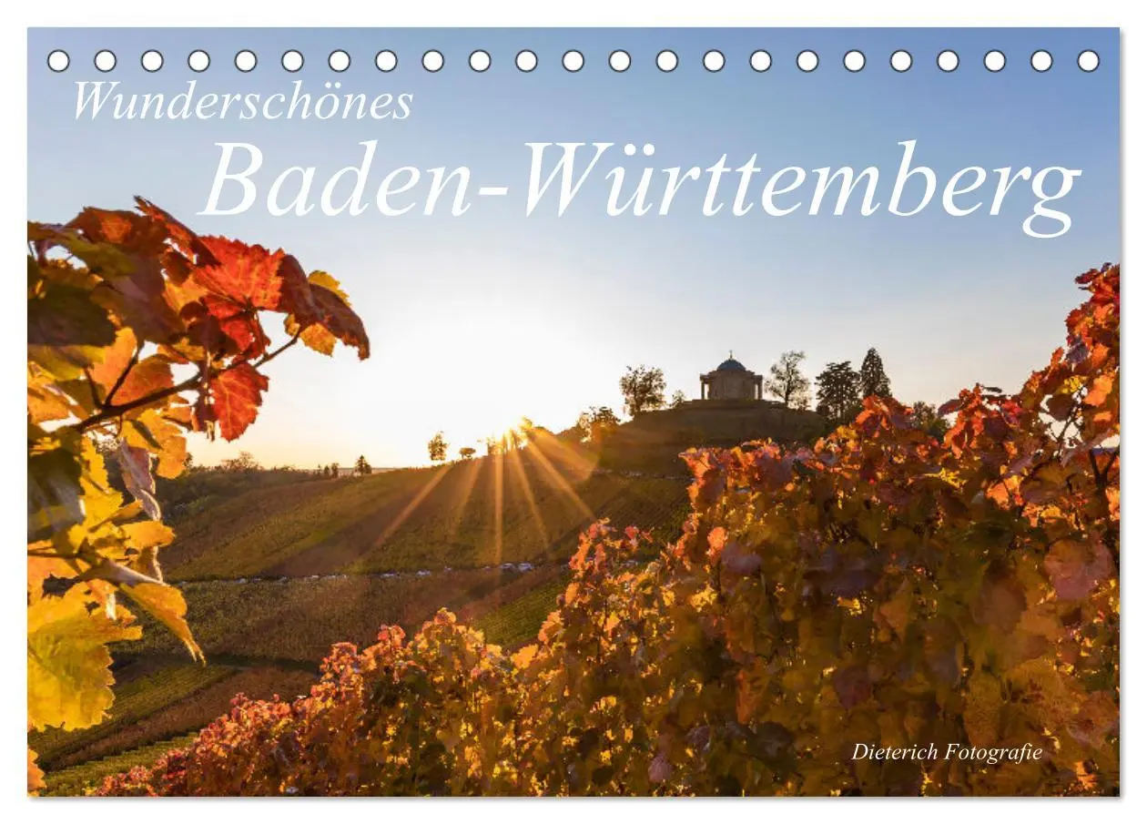 Cover: 9783457643433 | Wunderschönes Baden-Württemberg (Tischkalender 2026 DIN A5 quer),...