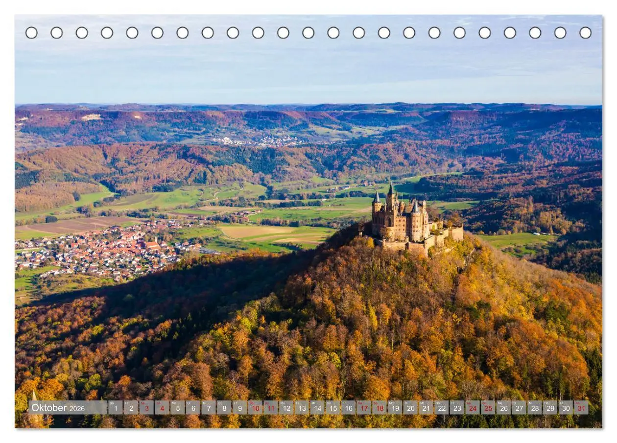 Bild: 9783457643433 | Wunderschönes Baden-Württemberg (Tischkalender 2026 DIN A5 quer),...