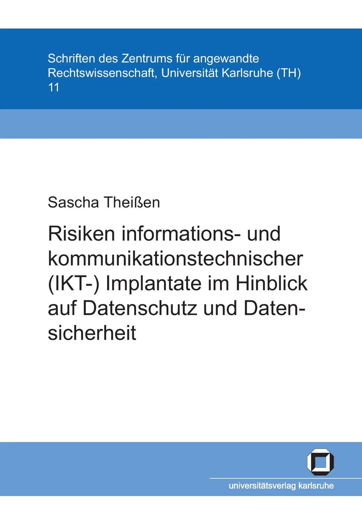 Cover: 9783866443433 | Risiken informations- und kommunikationstechnischer (IKT-)...