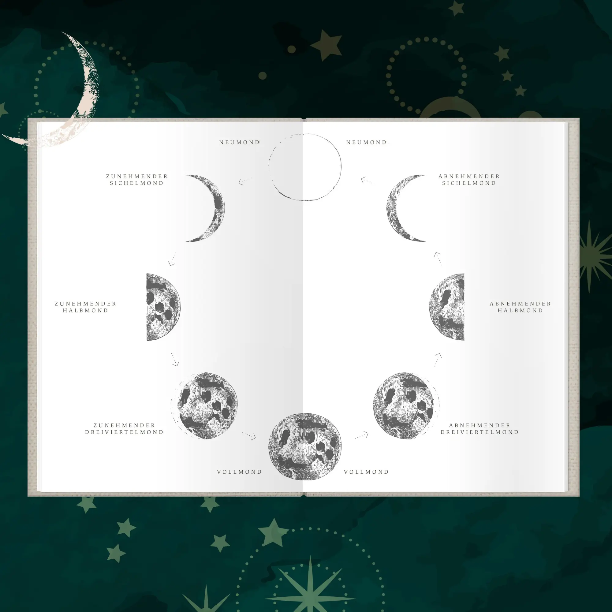 Bild: 9783966983433 | Mondjournal Inspirierendes Wissen über den Mond die Heilkraft des...