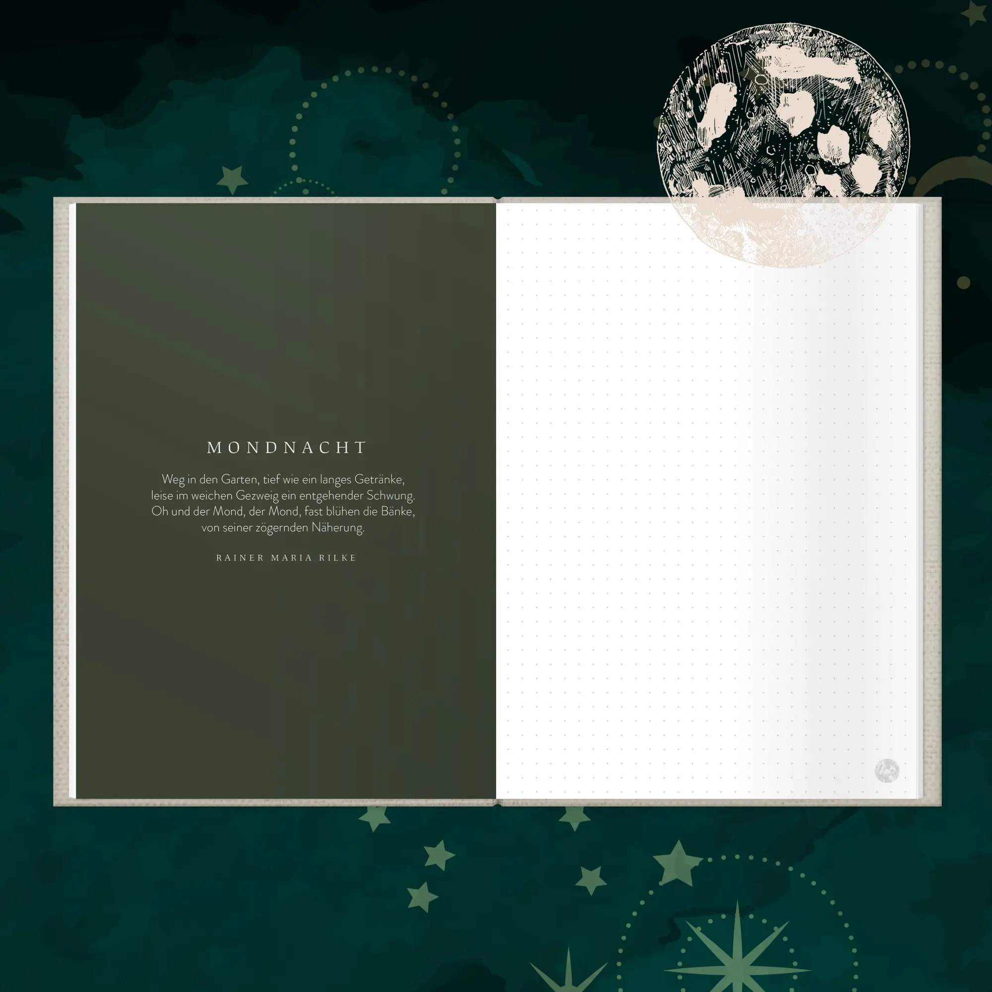 Bild: 9783966983433 | Mondjournal Inspirierendes Wissen über den Mond die Heilkraft des...