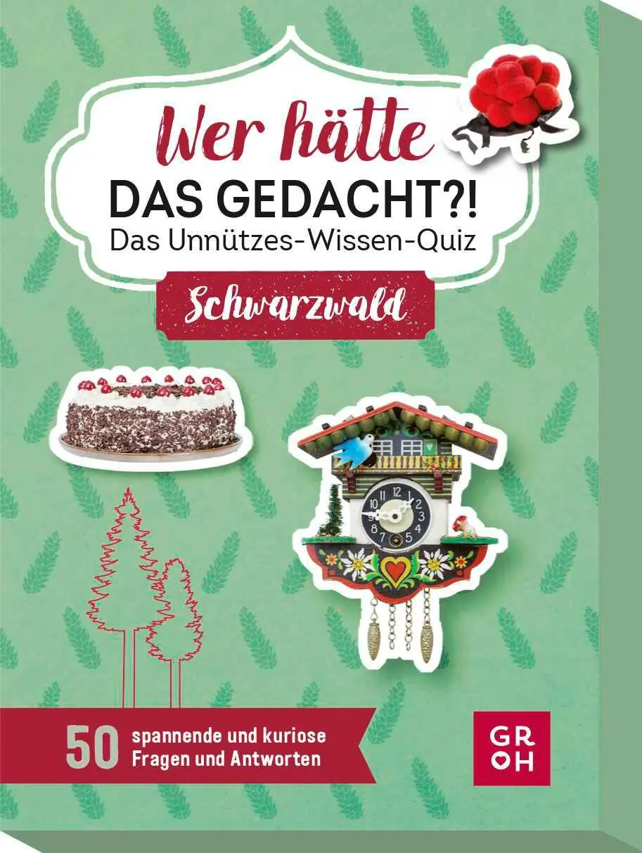 Cover: 4036442013533 | Wer hätte das gedacht?! Das Unnützes-Wissen-Quiz Schwarzwald | Weik