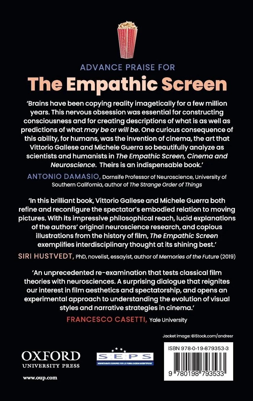 Rückseite: 9780198793533 | Empathic Screen | Cinema and Neuroscience | Vittorio Gallese (u. a.)