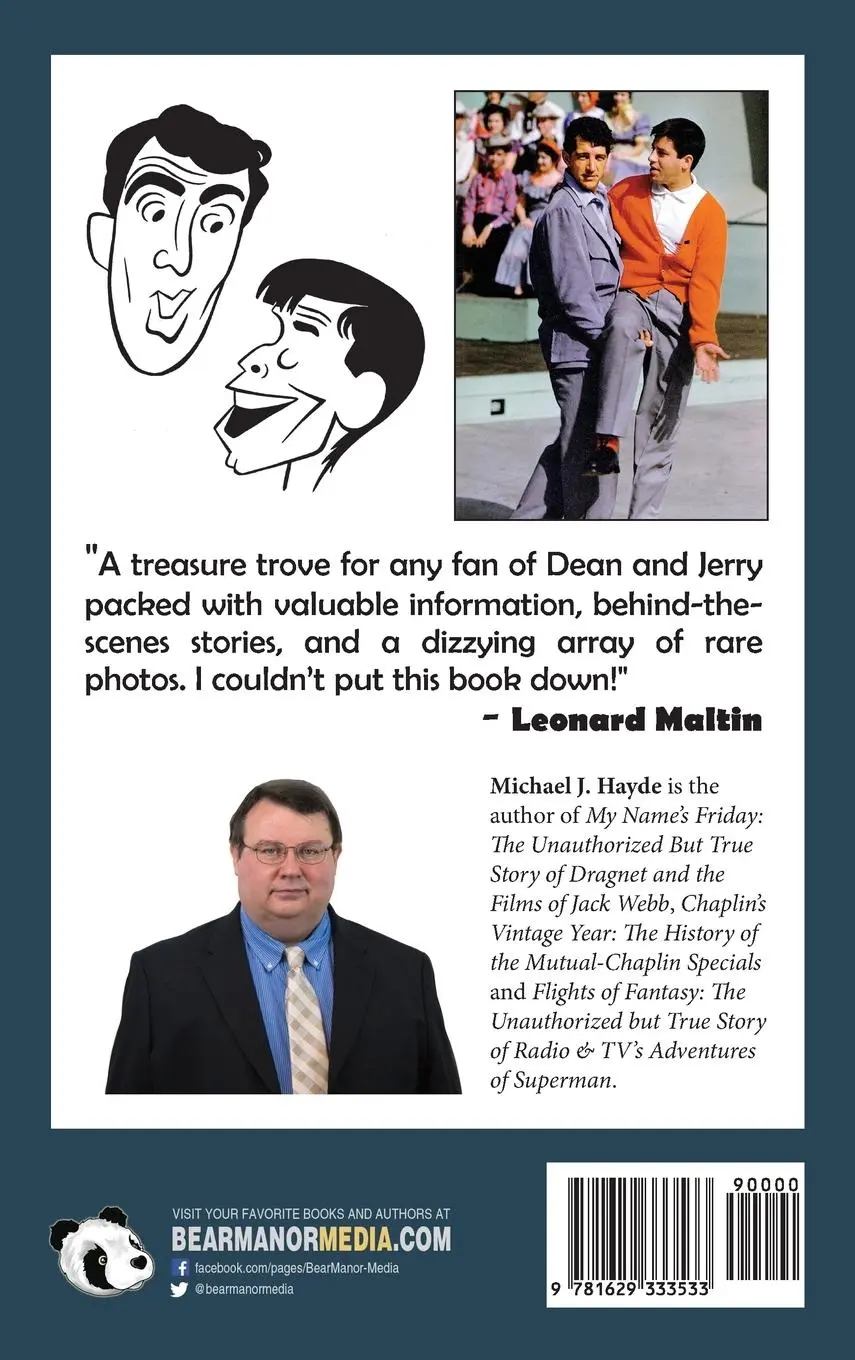 Rückseite: 9781629333533 | Side By Side | Dean Martin &amp; Jerry Lewis On TV and Radio (hardback)