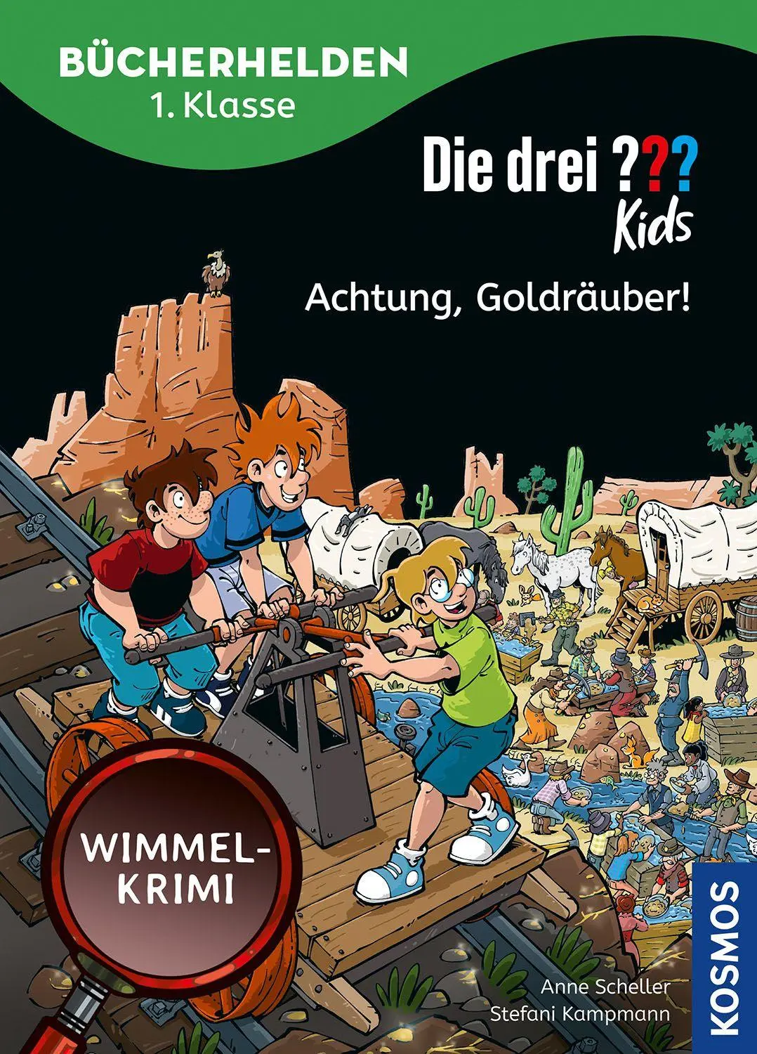 Cover: 9783440183533 | Die drei ??? Kids, Bücherhelden 1. Klasse, Achtung, Goldräuber! | Buch