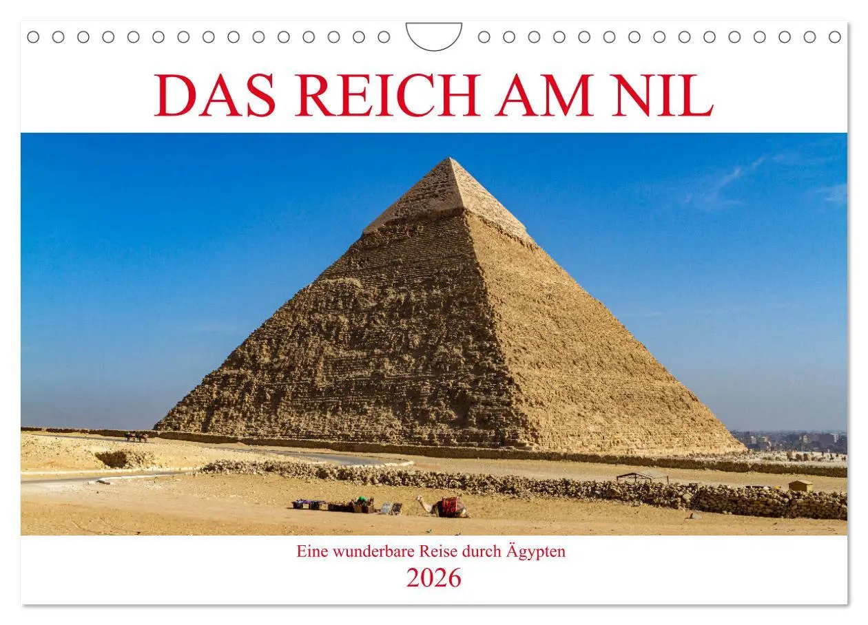 Cover: 9783457633533 | Das Reich am Nil (Wandkalender 2026 DIN A4 quer), CALVENDO...