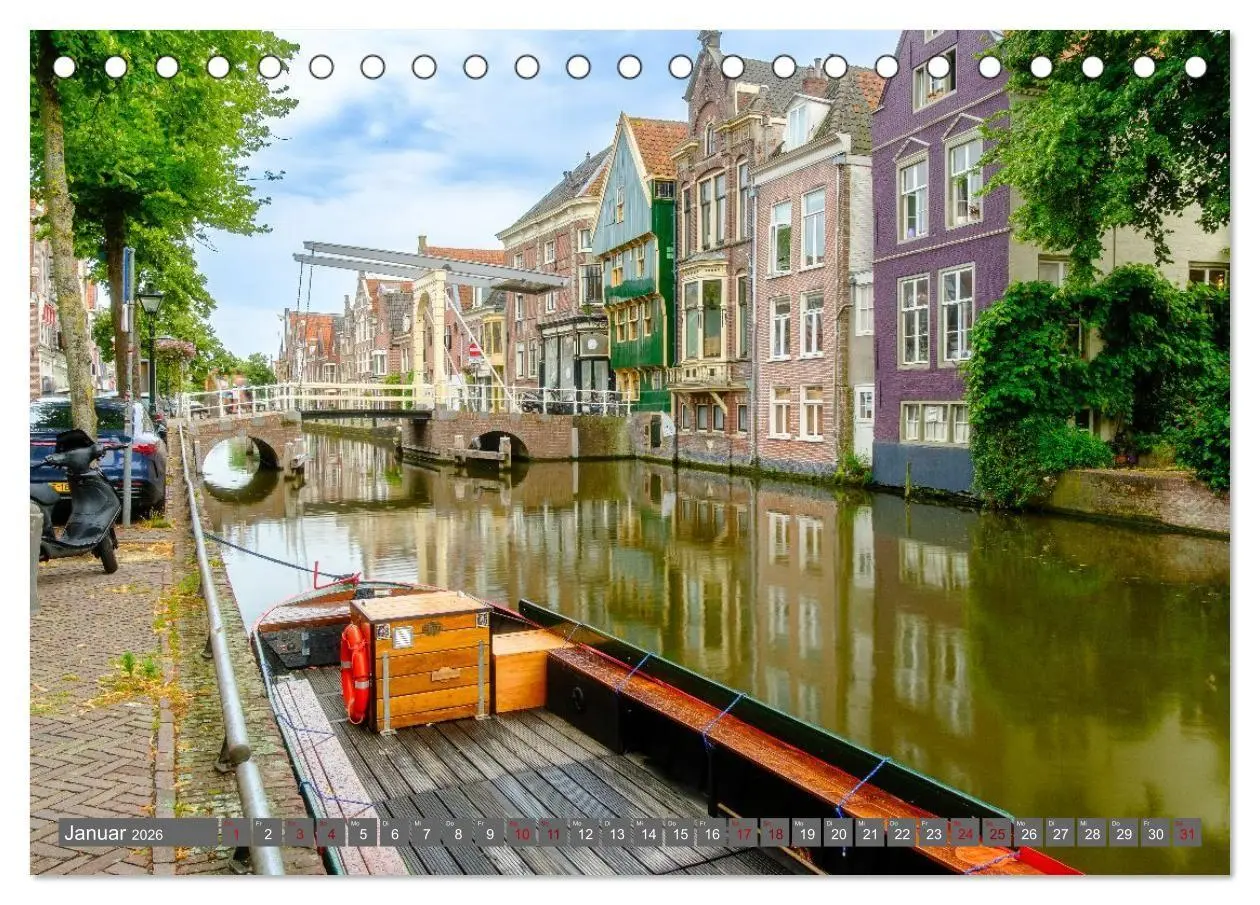 Bild: 9783516653533 | Ein Blick auf Alkmaar (Tischkalender 2026 DIN A5 quer), CALVENDO...