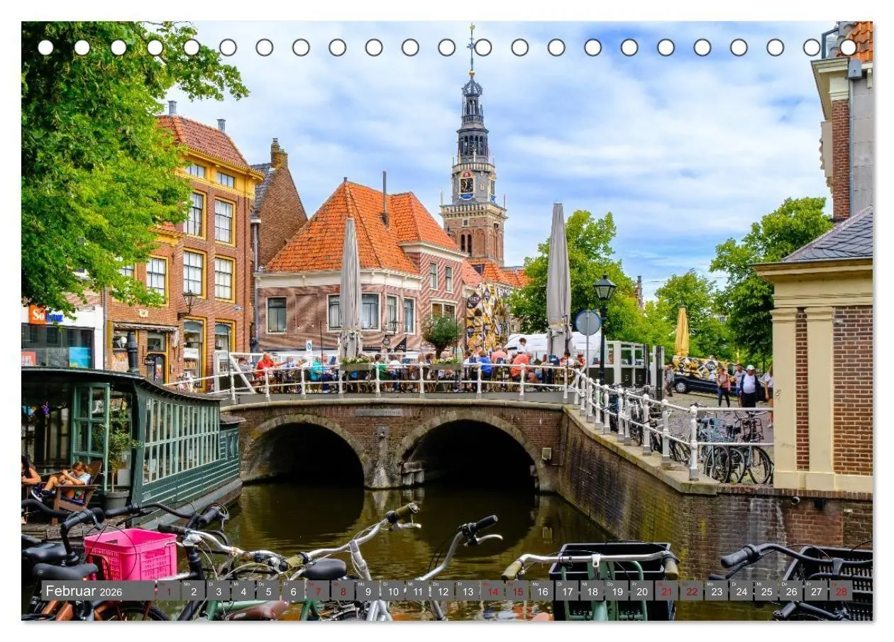 Bild: 9783516653533 | Ein Blick auf Alkmaar (Tischkalender 2026 DIN A5 quer), CALVENDO...