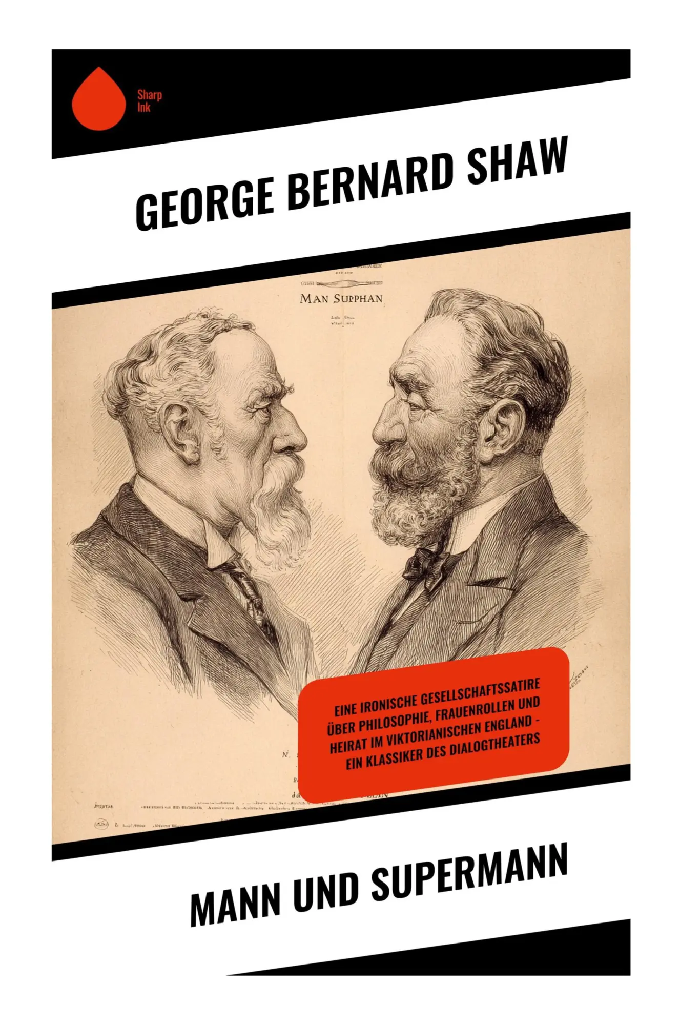 Cover: 9788028393533 | Mann und Supermann | George Bernard Shaw | Taschenbuch | 128 S. | 2025