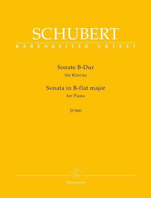 Cover: 9790006543533 | Sonate in B D 960, für Klavier | Franz Schubert | Broschüre | 50 S.