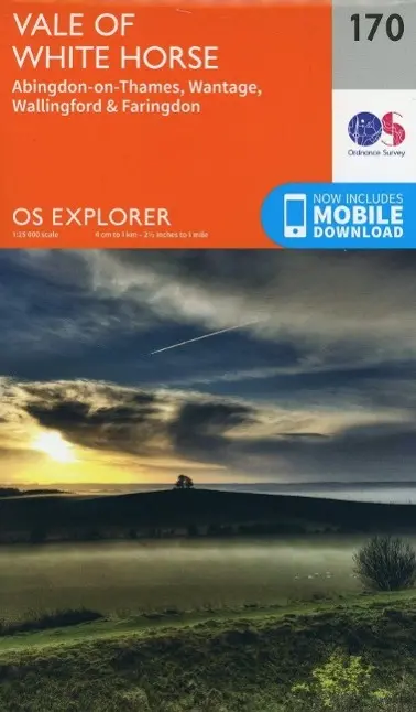 Cover: 9780319243633 | Abingdon, Wantage and Vale of White Horse | Ordnance Survey | Englisch