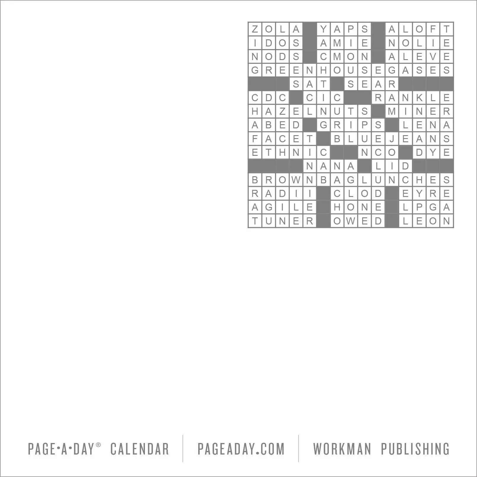 Bild: 9781523533633 | Mensa® 10-Minute Crossword Puzzles Page-A-Day® Calendar 2027 | Newman