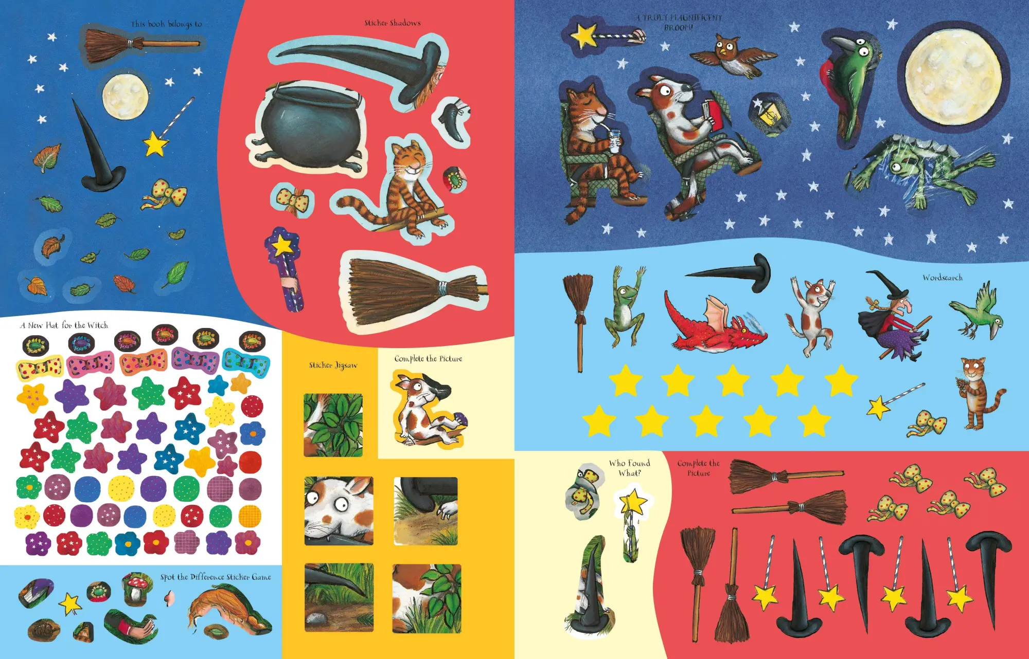 Bild: 9781529023633 | Room on the Broom Sticker Book | Julia Donaldson | Taschenbuch | 24 S.