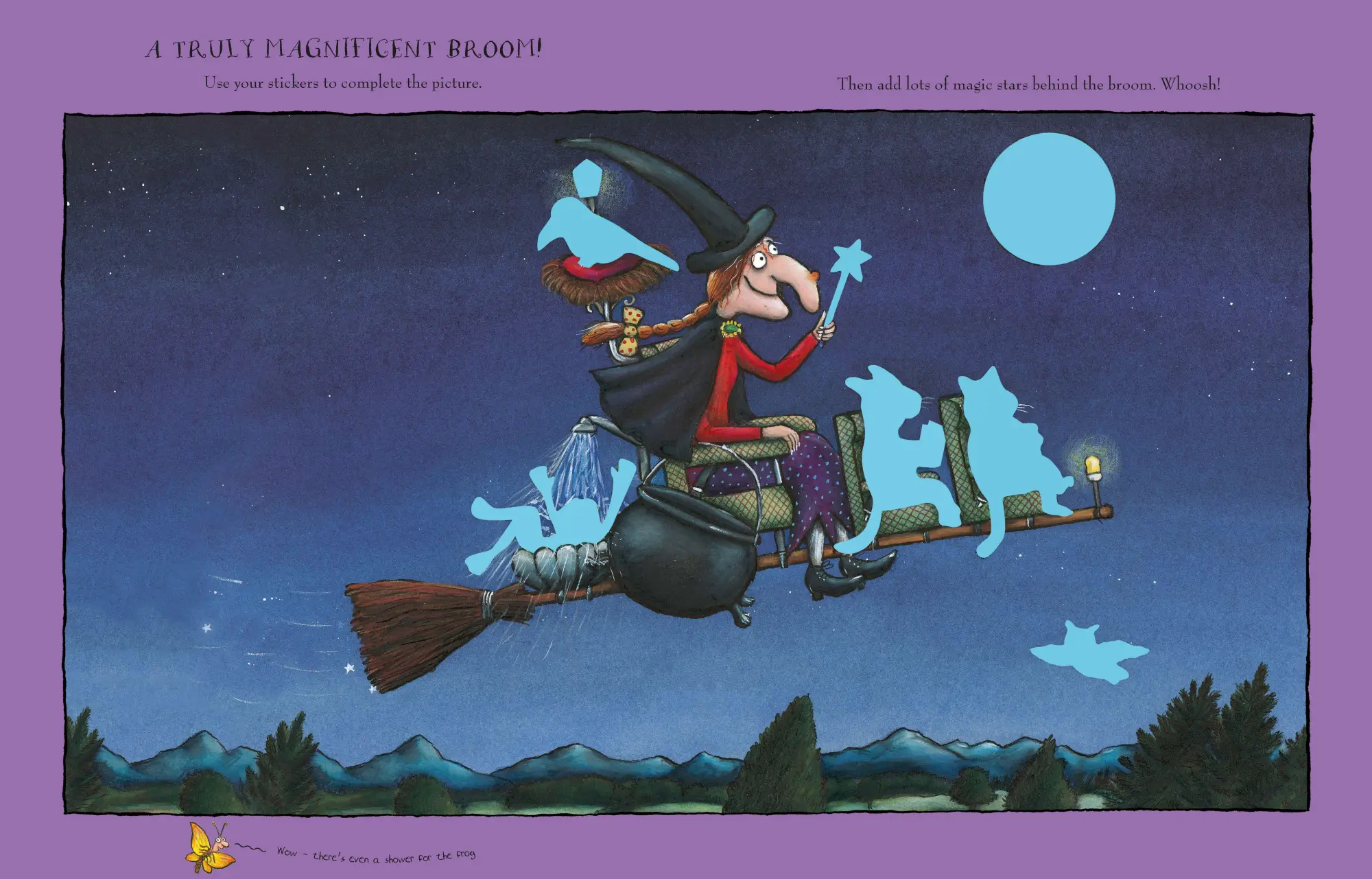 Bild: 9781529023633 | Room on the Broom Sticker Book | Julia Donaldson | Taschenbuch | 24 S.
