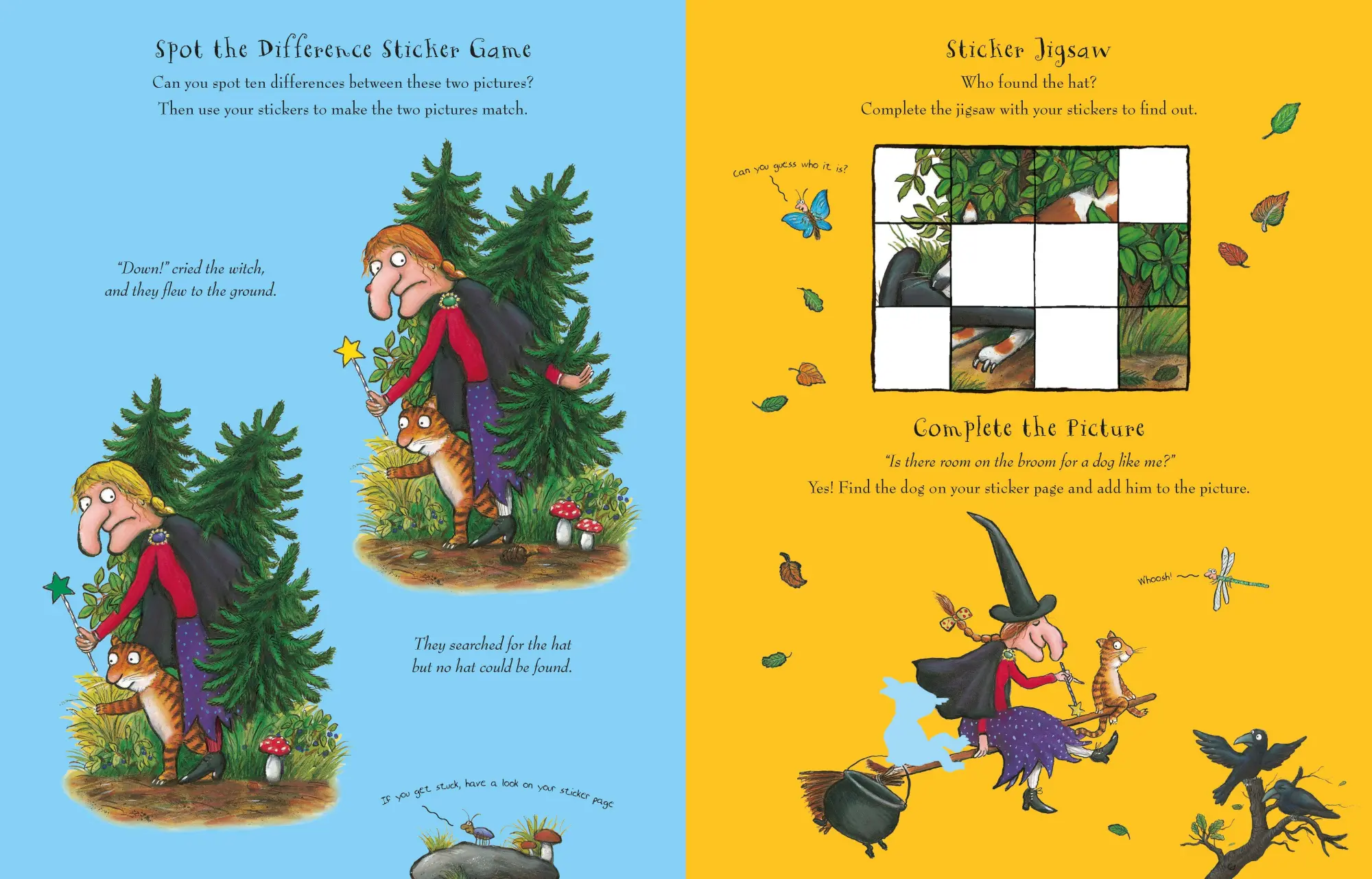 Bild: 9781529023633 | Room on the Broom Sticker Book | Julia Donaldson | Taschenbuch | 24 S.