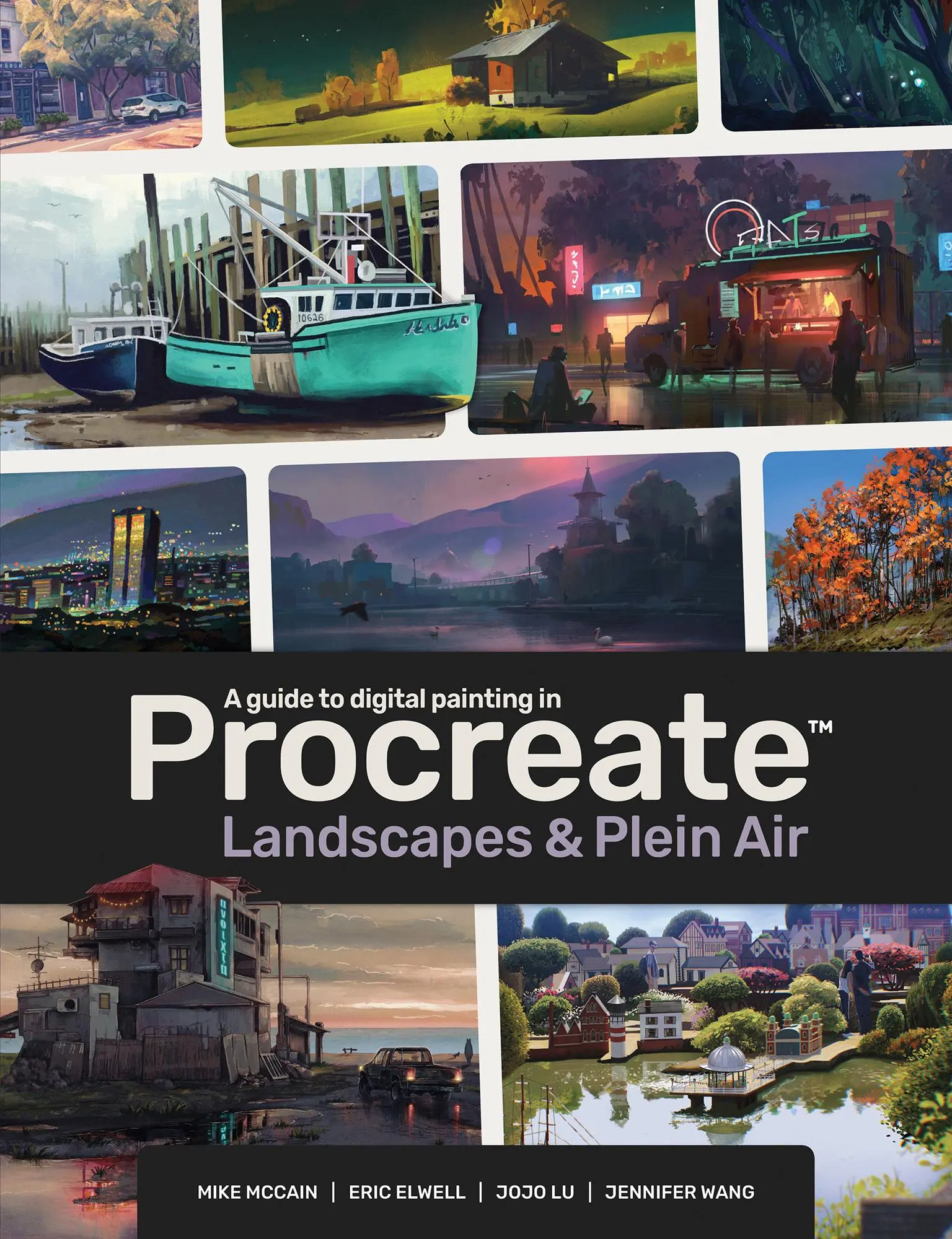 Cover: 9781912843633 | A Guide to Digital Painting in Procreate: Landscapes &amp; Plein Air